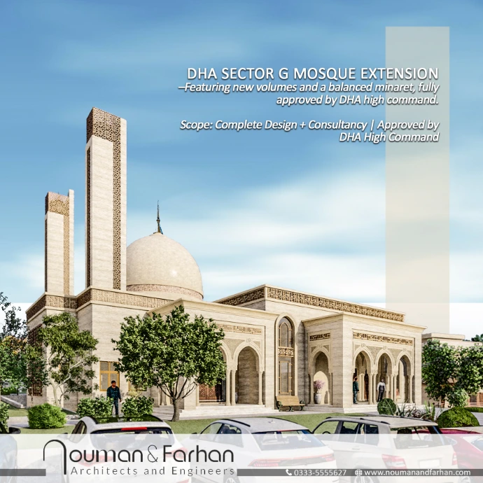 Sector G mosque DHA Islamabad Mosque Design DHA Islamabad
