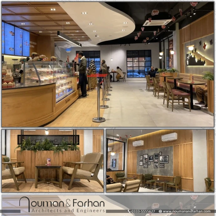 Tim Hortons restaurant interior design and construction Peshawar Tim Hortons restaurant interior design and construction Peshawar
