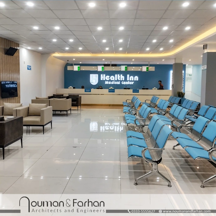 Health Inn Medical Center PEshawar Architecture interior and construction of health inn medical center peshawar